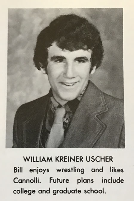 Graduation Photo 1977 William Uscher